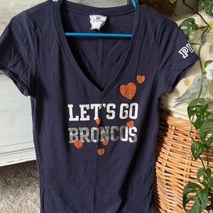 Victoria’s Secret PINK collection Denver Broncos Shirt
